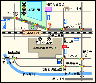 アクセスマップ