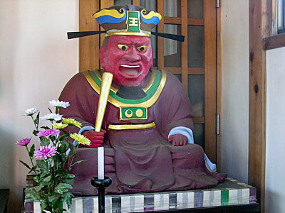 西福寺の閻魔像