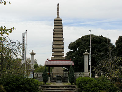三藏法師の遺骨を奉安した仏舎利