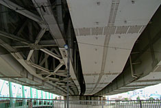 橋の下の構造